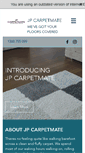 Mobile Screenshot of jpcarpetmate.com